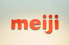 Meiji Holdings Signboard and Logo